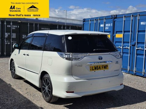 Toyota Estima 1Keyhybridlowmiles7seater White #4