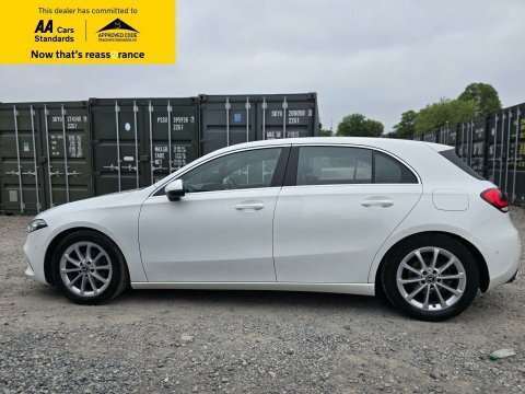 Mercedes-Benz A Class 1.5 A180d Sport White #4