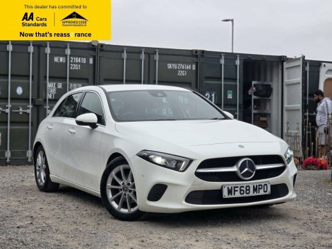 Mercedes-Benz A Class 1.5 A180d Sport White