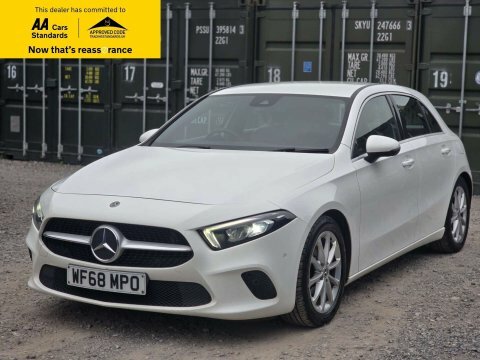 Mercedes-Benz A Class 1.5 A180d Sport White #3