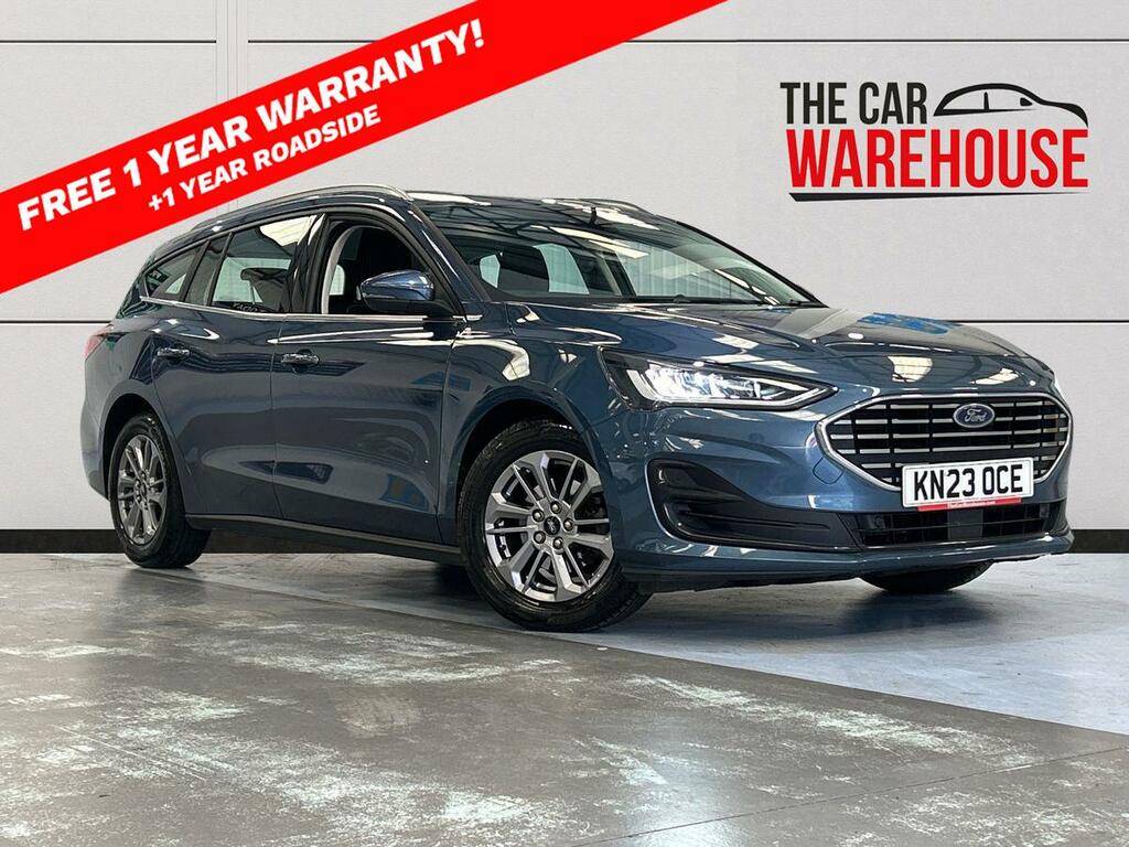 Ford Focus 1.5 Ecoblue Titanium KN23OCE Blue