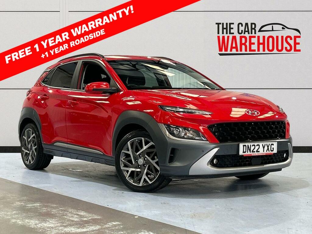 Hyundai Kona 1.6 Gdi Hybrid Premium Dct Red