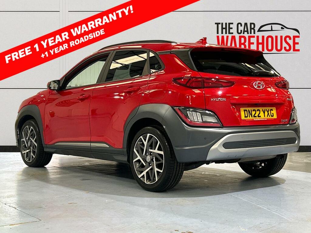 Hyundai Kona 1.6 Gdi Hybrid Premium Dct Red #2
