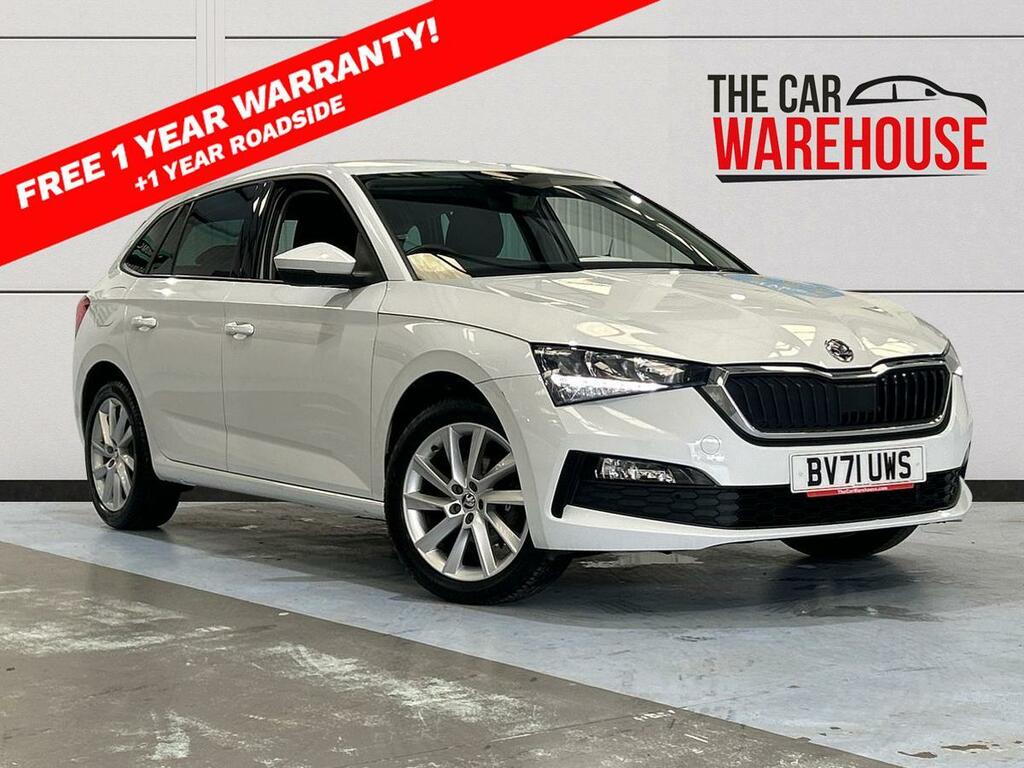 Skoda Scala 1.0 Tsi Se L Hatchback Dsg Euro 6 Ss White