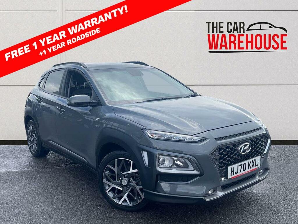 Hyundai Kona 1.6 H-gdi Premium Suv Hybrid Dct Euro 6 Grey