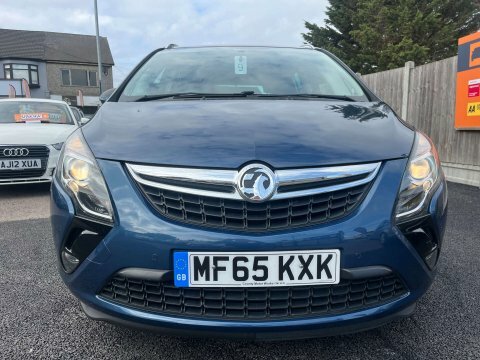 Vauxhall Zafira Tourer Sri T Blue #3