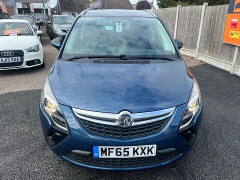 Vauxhall Zafira Tourer Sri T Blue #6