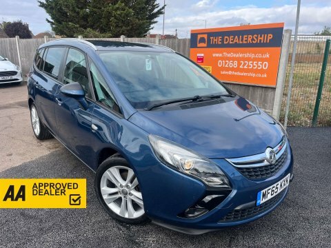 Vauxhall Zafira Tourer Sri T Blue