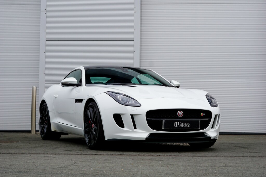 Jaguar F-Type 3.0 V6 S White #4