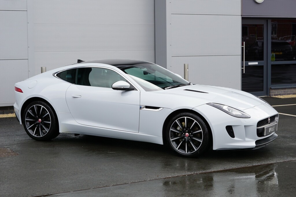 Jaguar F-Type 3.0 V6 White #4