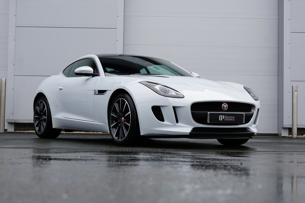 Jaguar F-Type 3.0 V6 White #5