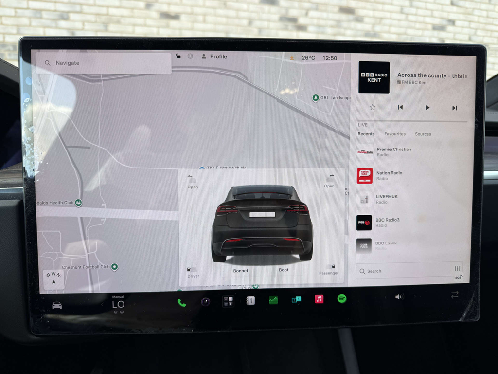 Tesla Model X Range Awd 676 White #32