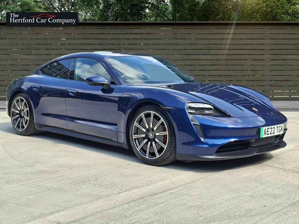 Porsche Taycan Saloon Blue