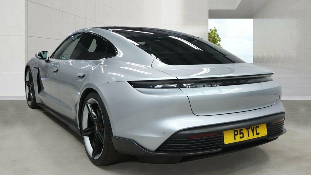 Porsche Taycan Saloon Silver #3