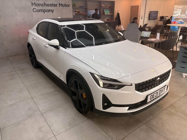 Polestar 2 2021 Dual Motor 78Kwh Long Range Plus Pilot Fastba OE21DVT White #2
