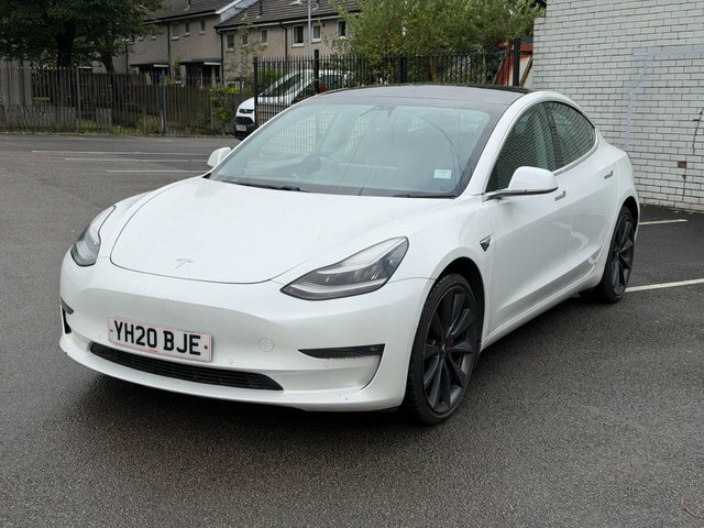 Tesla Model 3 2020 Dual Motor Performance 4Wde Perfo YH20BJE White #2