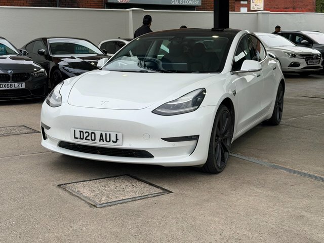 Tesla Model 3 2020 Dual Motor Performance 4Wde Perfo LD20AUJ White