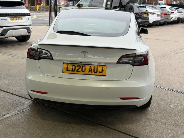 Tesla Model 3 2020 Dual Motor Performance 4Wde Perfo LD20AUJ White #2