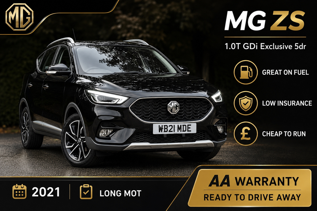 MG ZS 1.0T Gdi Exclusive