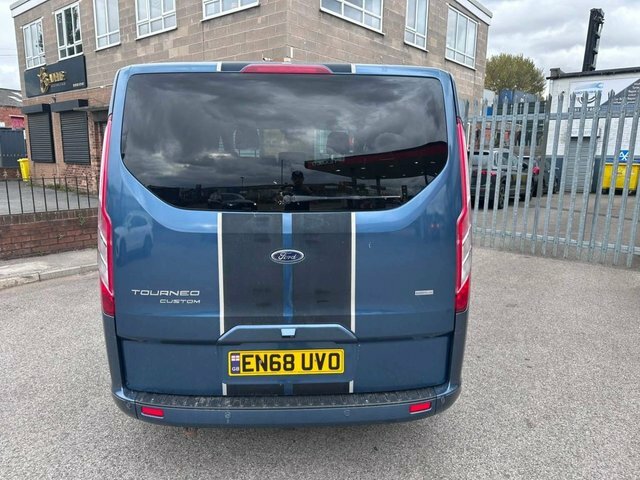 Ford Tourneo Custom 2.0 310 Ecoblue Sport Minibus Double Cab Diese Blue #4