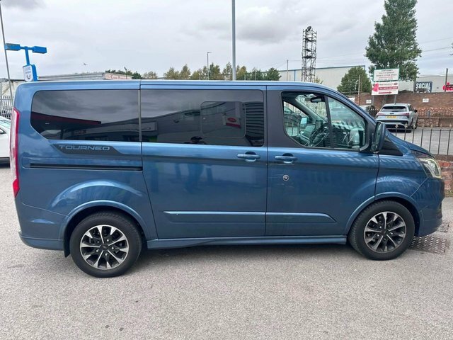 Ford Tourneo Custom 2.0 310 Ecoblue Sport Minibus Double Cab Diese Blue #3