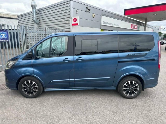 Ford Tourneo Custom 2.0 310 Ecoblue Sport Minibus Double Cab Diese Blue #5