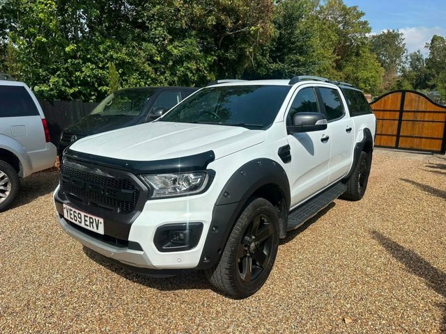 Ford Ranger 2.0 Ecoblue Wildtrak Pickup Double Cab YE69ERV White #2