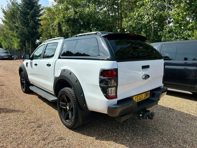 Ford Ranger 2.0 Ecoblue Wildtrak Pickup Double Cab YE69ERV White #3