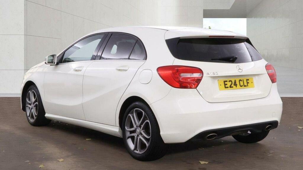 Mercedes-Benz A Class 1.6 A180 Sport Euro 6 Ss White #5