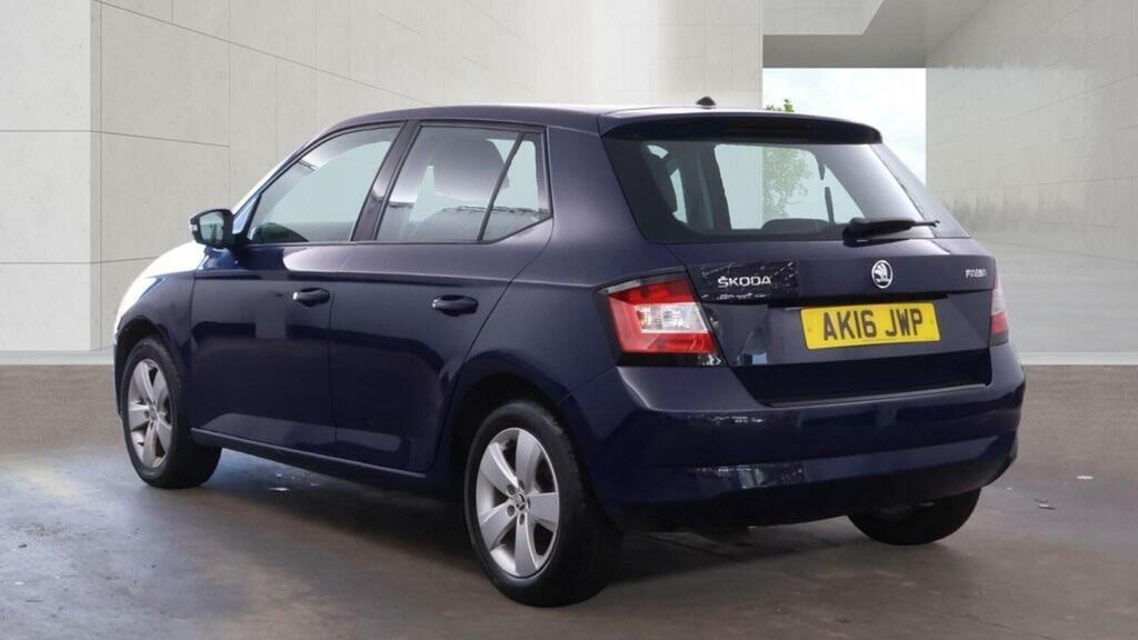 Skoda Fabia 1.2 Tsi Se Euro 6 Ss Blue #5