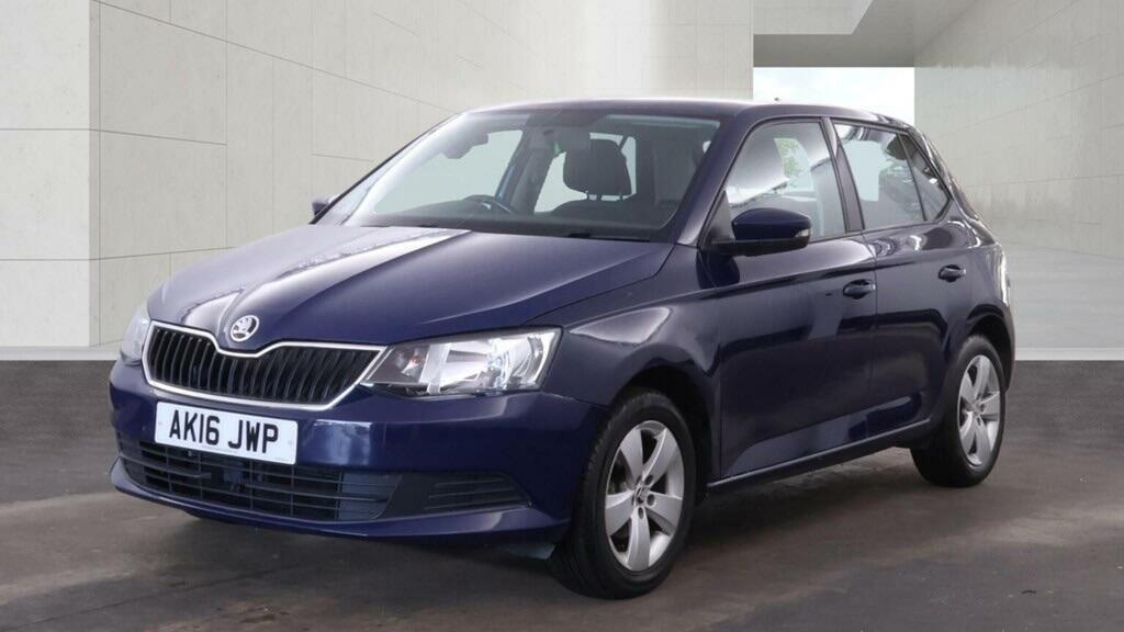 Skoda Fabia 1.2 Tsi Se Euro 6 Ss Blue #4