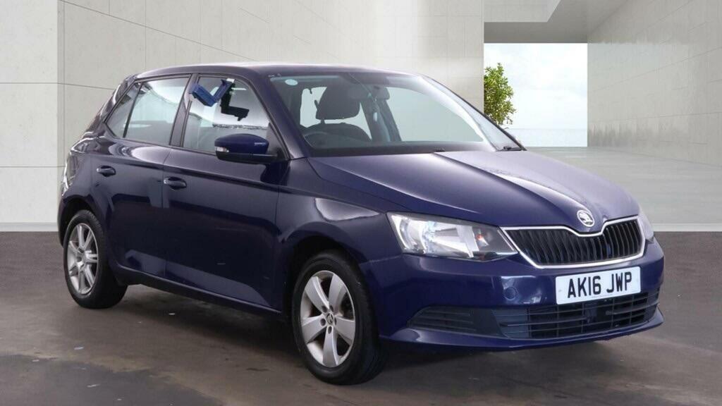 Skoda Fabia 1.2 Tsi Se Euro 6 Ss Blue