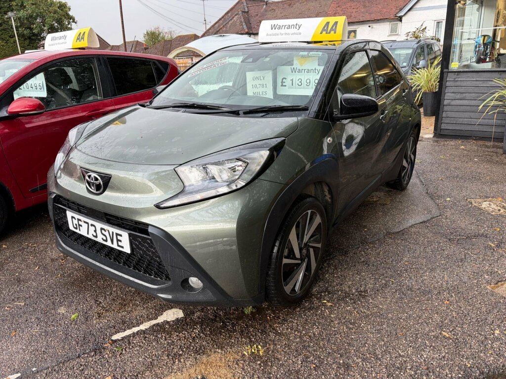 Toyota Aygo X 1.0 Vvt-i Edge X-shift Euro 6 Ss Green