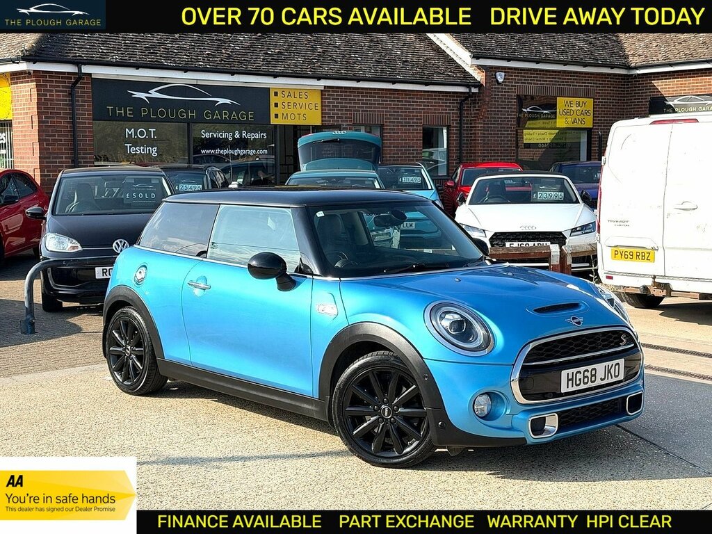 Mini Hatch Hatch Cooper S Exclusive Hatchback 1 HG68JKO Blue #2
