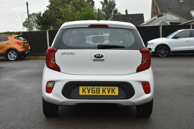 Kia Picanto 2 Hatchback KV68KVK White #5