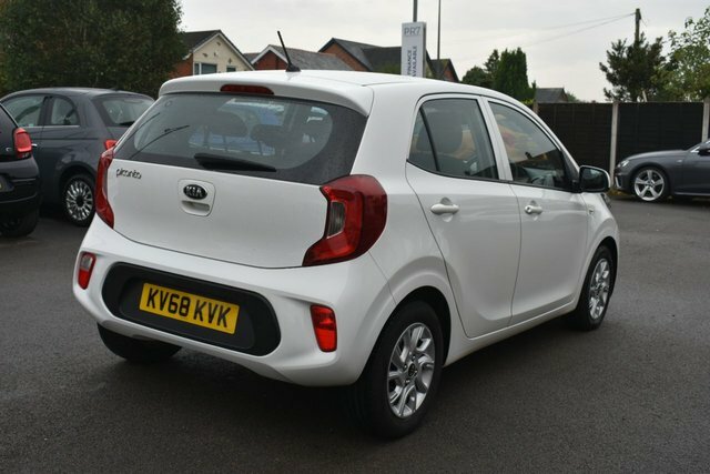 Kia Picanto 2 Hatchback KV68KVK White #6