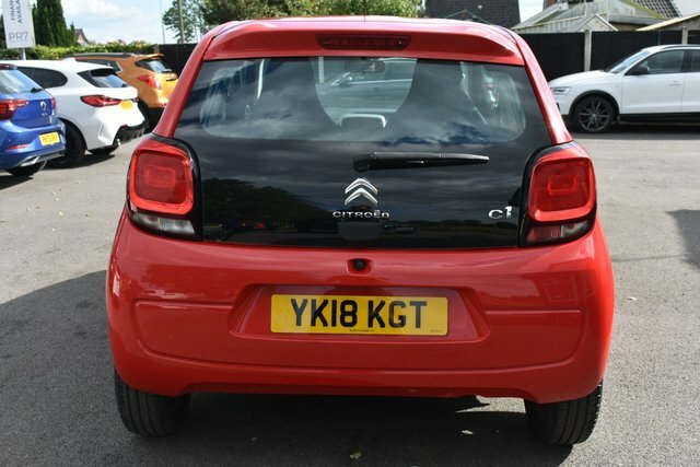 Citroen C1 Vti Feel Hatchback Red #4