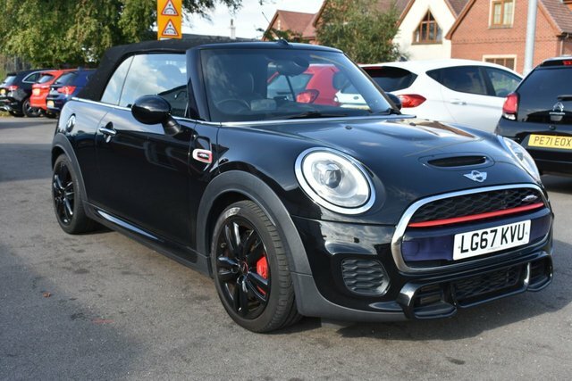 Mini Convertible John Cooper Works Convertible Black #2
