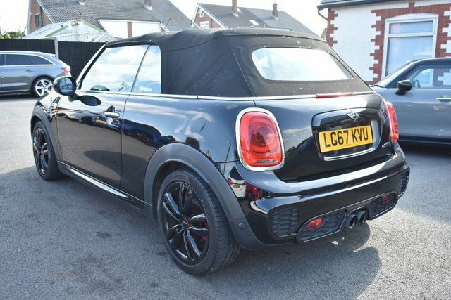 Mini Convertible John Cooper Works Convertible Black #5