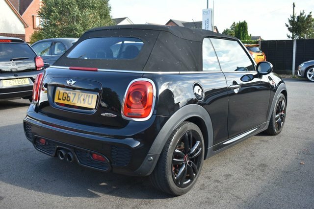 Mini Convertible John Cooper Works Convertible Black #4