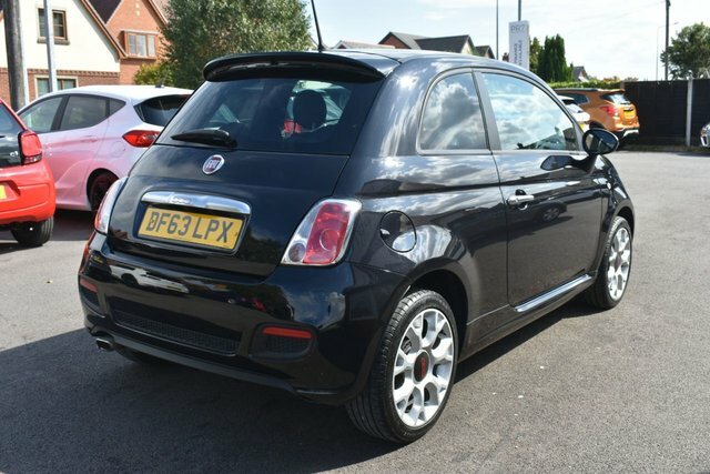 Fiat 500 S Hatchback DF63LPX Black #4