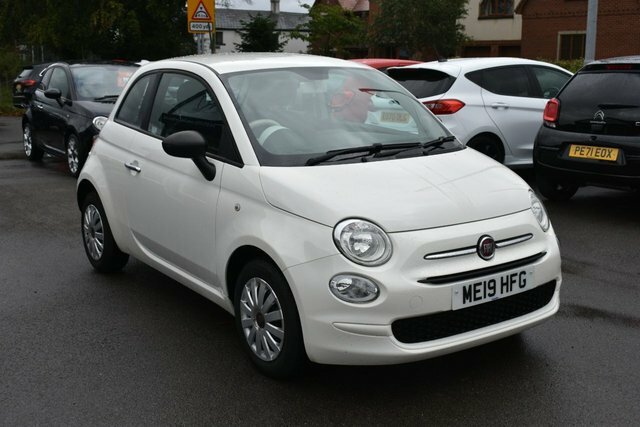 Fiat 500 Pop Hatchback ME19HFG White