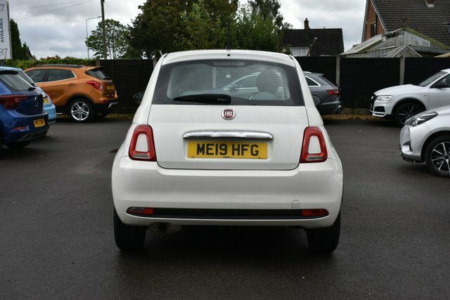 Fiat 500 Pop Hatchback ME19HFG White #5