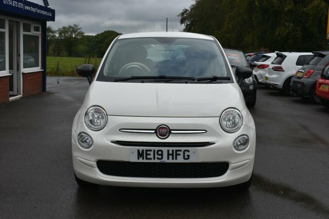Fiat 500 Pop Hatchback ME19HFG White #2