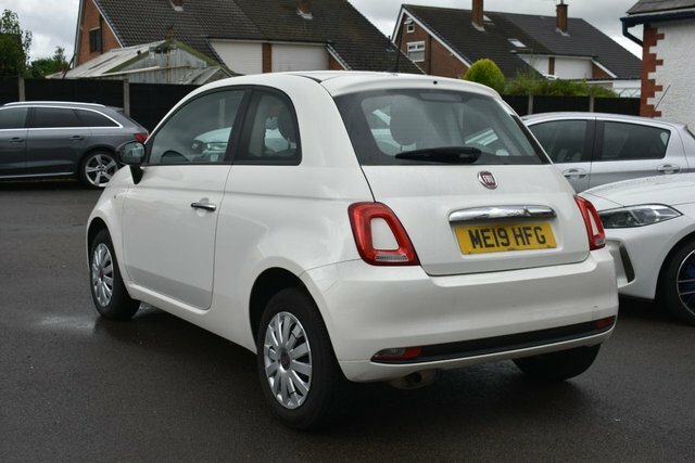 Fiat 500 Pop Hatchback ME19HFG White #6