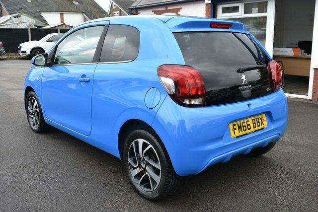 Peugeot 108 Puretech Allure Hatchback FM66BBX Blue #6