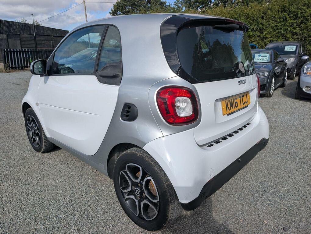 Smart Fortwo Coupe Coupe 1.0 Prime Premium Twinamic Euro 6 Ss White #3