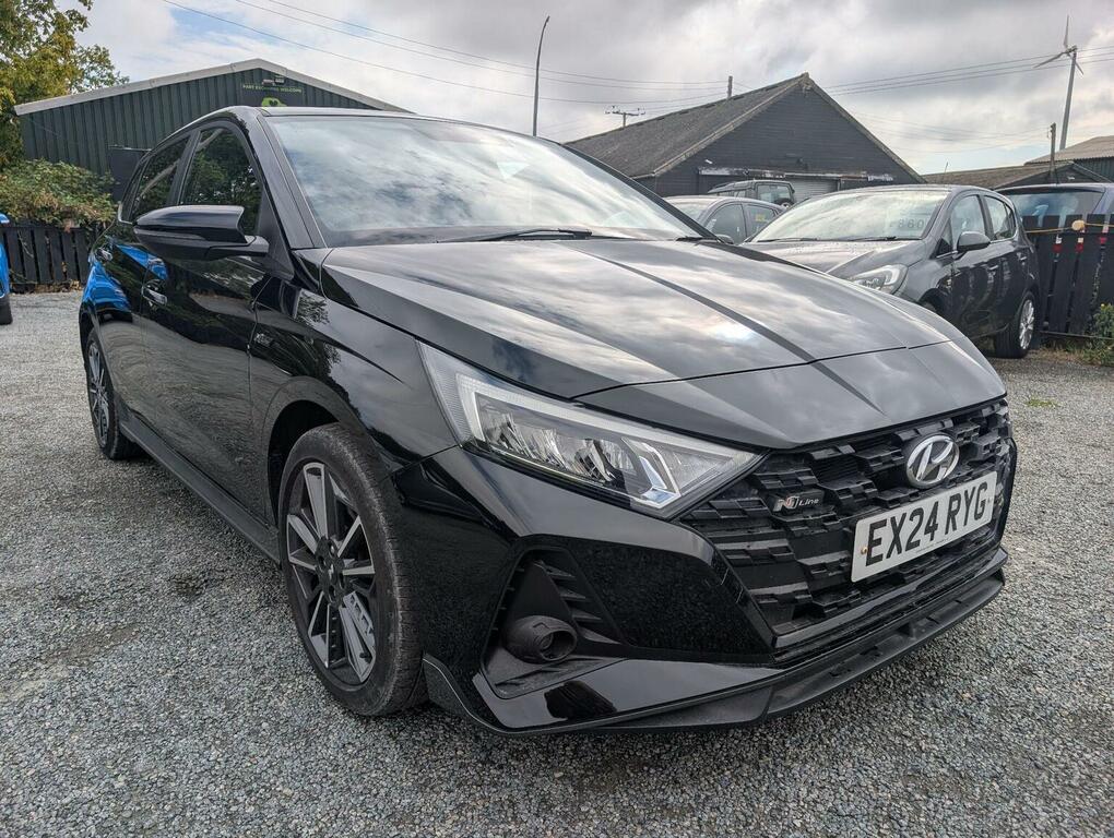 Hyundai I20 Hatchback 1.0 T-gdi Mhev N Line Euro 6 Ss Black #2
