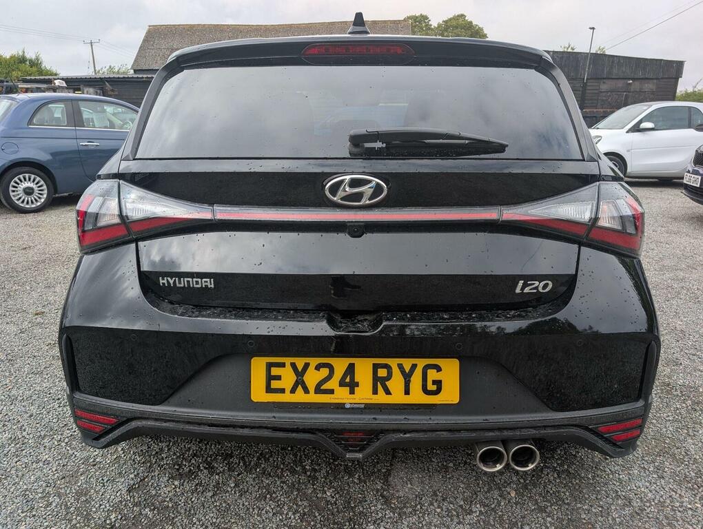Hyundai I20 Hatchback 1.0 T-gdi Mhev N Line Euro 6 Ss Black #6