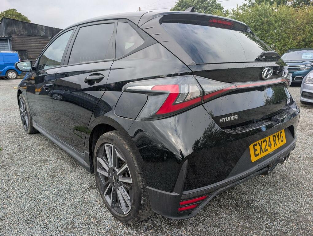 Hyundai I20 Hatchback 1.0 T-gdi Mhev N Line Euro 6 Ss Black #4